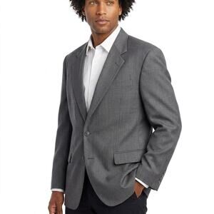 JONES NEWYORK Long Sleeve Woven Pockets Blazer Men See Measurements